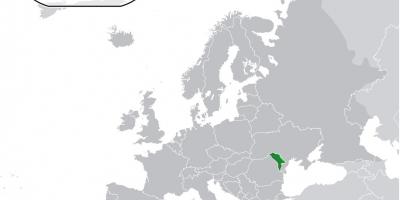 Moldova eneo kwenye ramani ya dunia
